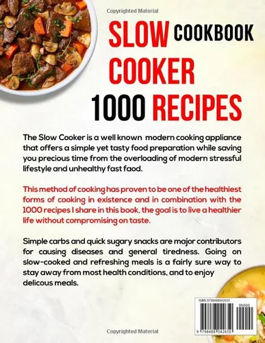 Vista 2 de The Complete Slow Cooker Cookbook 1000 Recipes For Easy & Delicious Crock Pot Homemade Meals