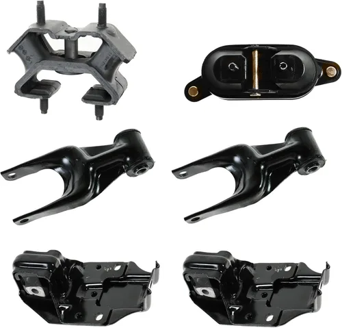 Vista 38 de TRQ Kit de montaje de motor de transmisión de motor de 5 piezas compatible con Ford Five Hundred Montego 6sp Auto AT 2005 - 2007