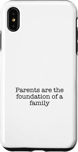 Vista 11 de iPhone 16 Parents are the foundation of a family Case