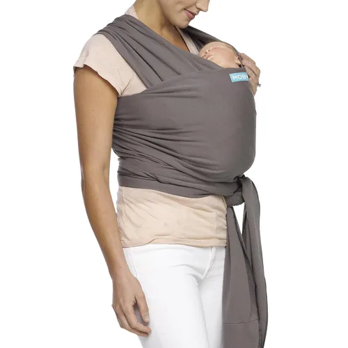 Vista 3 de Porta bebé Moby Baby Wrap Evolution de Petunia Pickle Bottom para recién nacidos a niños pequeños (8-15kg), porta bebé tipo cabestrillo, diseño