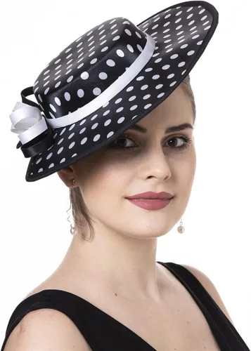 Vista 6 de Lucky Leaf - Tocado para mujer, tocado con plumas, con clip para el pelo, para cóctel, boda, fiesta de té