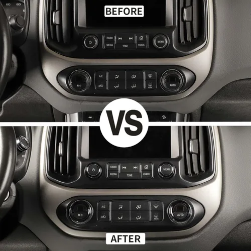 Vista 2 de JWWY para Radio Colorado Mandos AC Botón de Interruptor de Aire Acondicionado para 2014-2025+Chevy Colorado, Botón de Interruptor de Consola Central