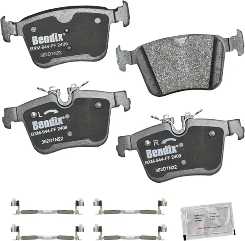 Vista 311 de Bendix Priority1 CFC154 - Juego de pastillas de freno de disco para Avanti II, Century, LeSabre, Regal, Riviera, chasis comercial, DeVille