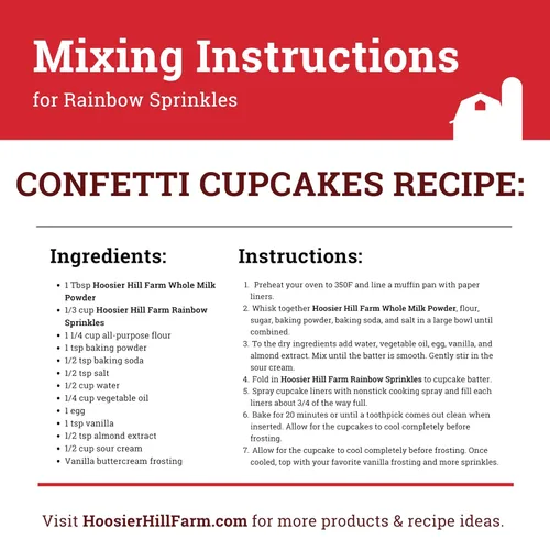 Vista 6 de Hoosier Hill Farm Gránulos decorativos de arco iris, 2 libras (paquete de 1)