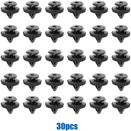 Vista 4 de 30 piezas de clip de retención para puerta delantera y trasera, guardabarros, panel de cuarto y panel basculante 909130109, 909130088 para Subaru