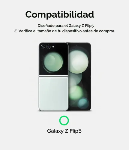 Vista 3 de Ringke Protector de pantalla para Samsung Galaxy Z Flip 5