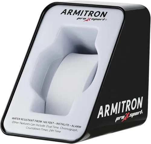 Vista 2 de Armitron Sport 457012 reloj con cronógrafo digital y correa de goma para mujer
