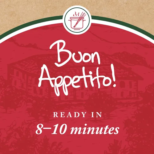 Vista 8 de Montebello Espaguetis orgánicos, macarrones italianos, bolsa de 16 onzas