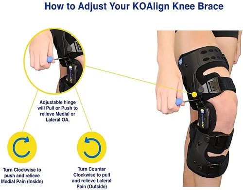 Vista 3 de Knee Immobilizer Brace Knee Leg Compression, Stabilizer Support Wrap For Swollen ACL MCL Tendon Athletic Injury Ligament Meniscus Injuries Anti Slip