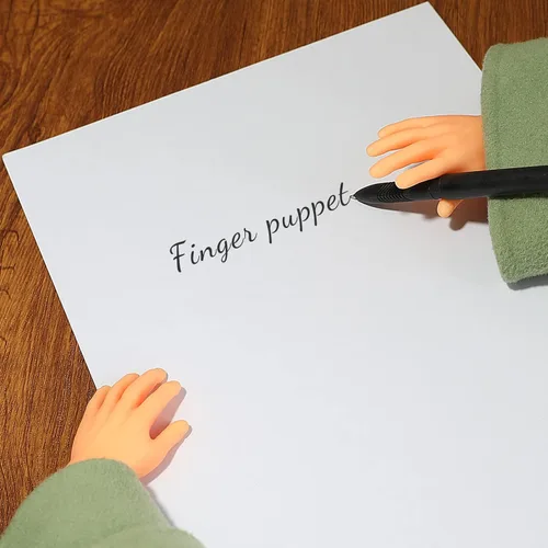 Vista 2 de Yolococa Tiny Hands Finger Little Finger Marionetas Mini Finger Manos Miniatura Manos Pequeñas Tiktok 10 Piezas