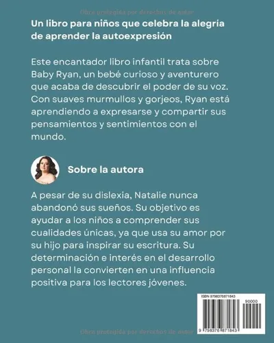 Vista 2 de Baby Ryan encuentra su voz Un libro para niños que celebra la alegría de aprender la autoexpresión (Learn with Baby Ryan) (Spanish Edition)