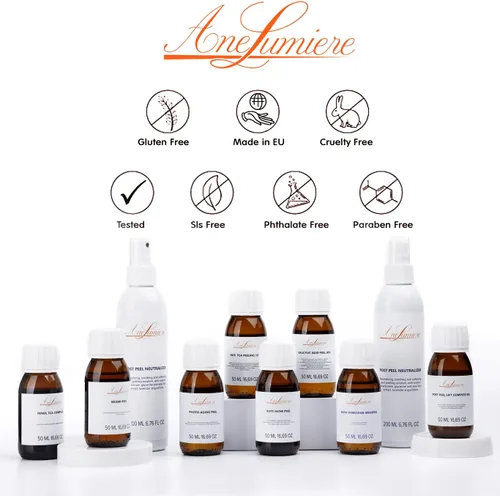 Vista 6 de 30% ácido salicílico Peel Chemical Peel Kit ácido peeling para cara 1.69oz BHA cara Peeling tratamiento pH2