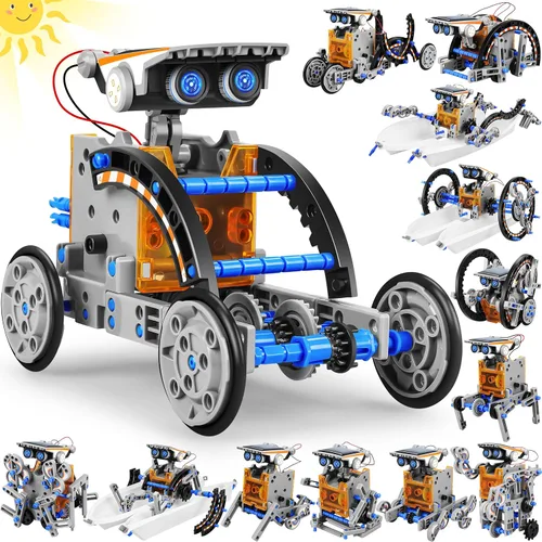 Bottleboom STEM 13-en-1 Juguetes de Robots de Energía Solar para Educación para Niños de 8 a 12 años, Kits de Juguetes Educativos de Ciencia para