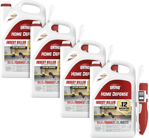 Vista 16 de Ortho Home Defense - Insecticida para interiores y perímetros2, con cómoda varita, controla hormigas, cucarachas, arañas y más, 1.33 galones