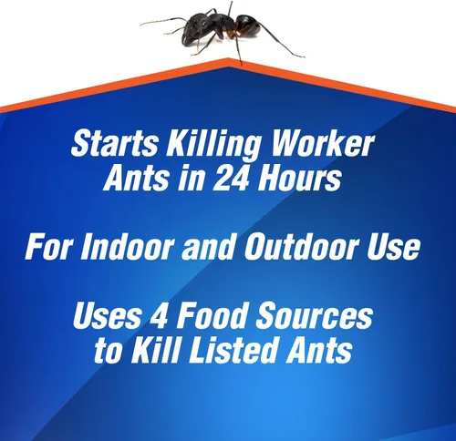 Vista 8 de Homeplus™ Ant Killer AB, estación de cebo de metal, mata hormigas para casa, trampas para hormigas interior y exterior, paquete de estuches, 48