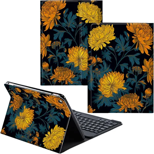 Vista 65 de Para Samsung Galaxy Tab S6 Lite Funda 2022/2020 Teclado Inalámbrico Desmontable Y Cubierta De Soporte De Cuero PU Funda Protectora Para Samsung