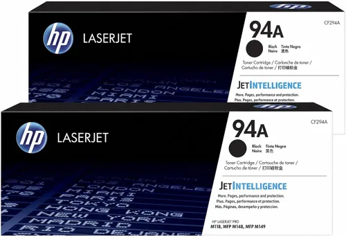 Vista 10 de HP 94A Cartucho de tóner negro Funciona con Laserjet Pro M118 Series Laserjet Pro MFP M148, M149 Series CF294A