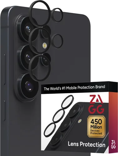 Vista 21 de ZAGG Glass Elite - Protector antirreflectante para lente de cámara Samsung Galaxy Z Flip7, tecnología antirreflejos, máxima resistencia a impactos