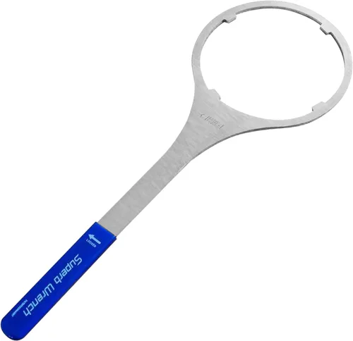 Superb Wrench SPBW-1 Llave de carcasa de filtro de agua de metal resistente (4.8 pulgadas de diámetro interior)