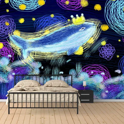 Vista 12 de SIGNFORD Wall Mural Dream World Removable Wallpaper Wall Sticker for Bedroom Living Room - 66x96 inches