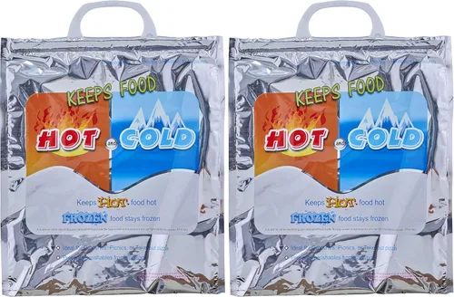 Vista 11 de Bolsas aisladas Superio para entrega de alimentos fríos y calientes, bolsas de compras de comestibles, almacenamiento de alimentos para comida