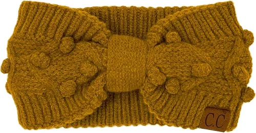 CC Confeti Diadema de invierno de cálido forro polar grueso, forro de punto, sombrero