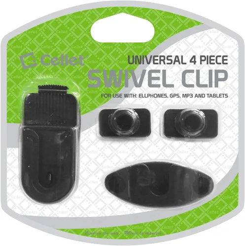 Vista 8 de Cellet Clip giratorio universal para cinturón para soporte de automóvil, compatible con GPS para Apple iPhone 14 Pro Max Plus 13 12 11 iPad, iPods