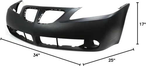 Vista 6 de MBI AUTO - Imprimado, cubierta de parachoques delantero para Pontiac G6 2005, 2006, 2007, 2008, 2009, GM1000731