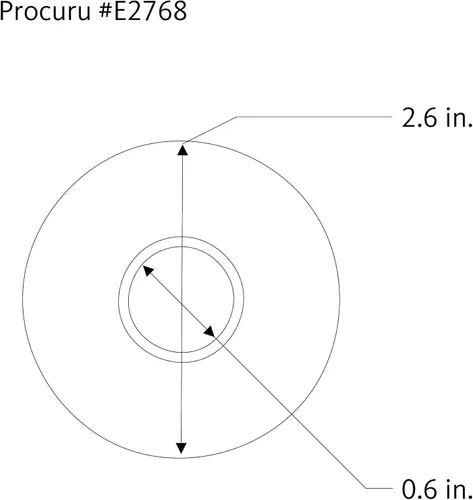 Vista 5 de PROCURU Placa de cubierta ligera de plástico dividido CTS de 1/2 pulgada (5/8 pulgadas de diámetro) E2768, cromada, para tubo PEX de cobre de 1/2