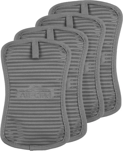 Vista 30 de All-Clad Soporte para ollas y almohadilla caliente: resistente al calor hasta 500 grados, 100% algodón, almohadilla caliente de 10 x 6.25 pulgadas