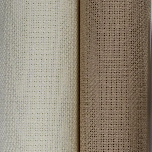 Vista 64 de KCS 2 cajas de tela de costura de algodón para punto de cruz de 15 x 18 pulgadas (blanco antiguo, 11 unidades)