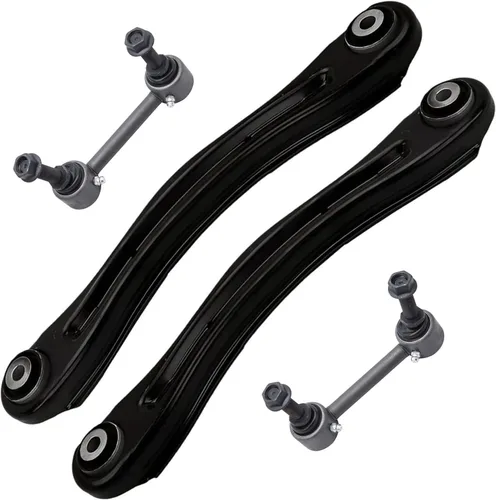 Vista 200 de Detroit Axle - Kit de brazos de control inferiores delanteros para Dodge Dart 2013, 2014, 2015, 2016, 2 brazos de control inferiores con ensamblaje