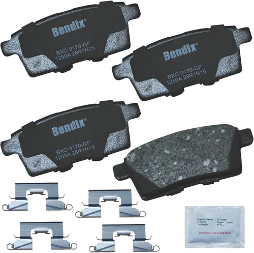 Vista 28 de Bendix Priority1 CFC154 - Juego de pastillas de freno de disco para Avanti II, Century, LeSabre, Regal, Riviera, chasis comercial, DeVille