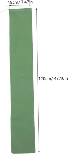 Vista 2 de OSALADI Bolsas de agua para inundaciones, bolsas de arena largas con control de inundaciones, lona reutilizable, barrera de protección