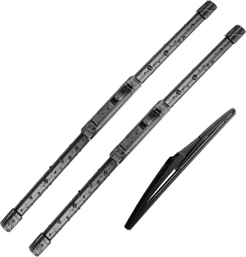 Vista 6 de 3 piezas de limpiaparabrisas para Mercedes-Benz GLA250 GLA45 AMG 2014-2015, BMW X1 2012-2015, limpiaparabrisas de repuesto de equipo original de 24