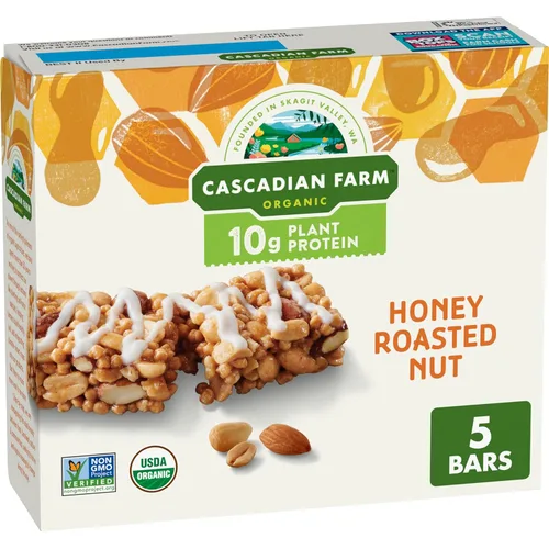 Vista 12 de Cascadian Farm Barras de Granola Masticables Orgánicas con Chispas de Chocolate, 6 Barras, 7.4 oz