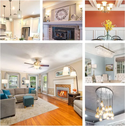 Vista 6 de Bombilla LED vintage E12 para ventilador de techo regulable, bombilla LED G16.5 de globo de 2 W, equivalente a bombilla incandescente de 25 vatios