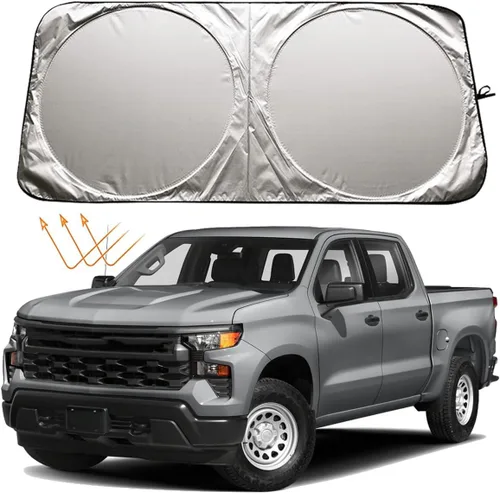 Parasol para parabrisas para Chevy Silverado 1500 2500 3500 HD 2010-2025 2026