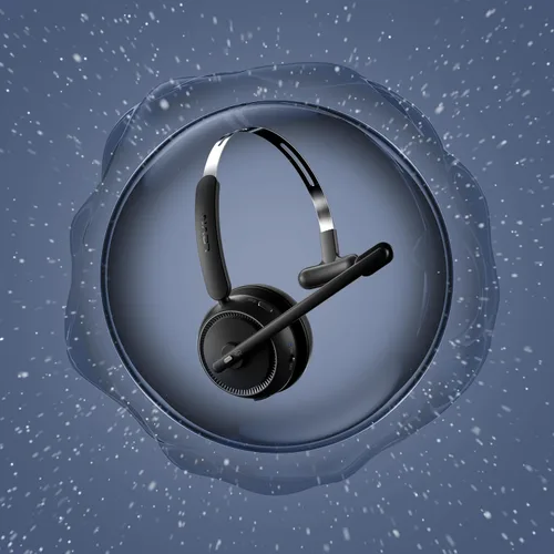 Vista 2 de LEVN Auriculares inalámbricos 5.2, auriculares inalámbricos con micrófono para trabajar con (cancelación de ruido), auriculares Bluetooth