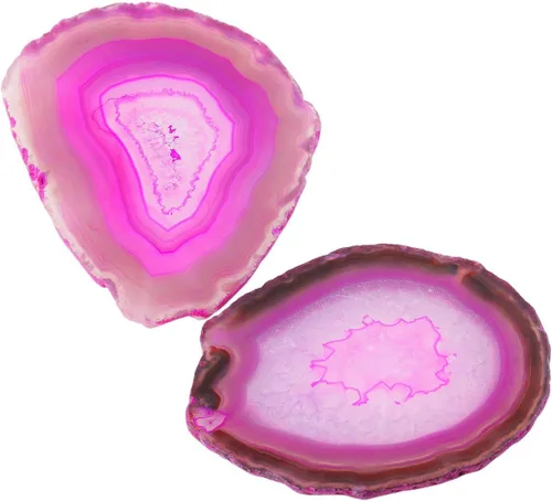 Vista 7 de rockcloud 1 pieza de piedras geodas de ágata chapada en oro, tarjeta de lugar, decoración irregular para el hogar, colección de cristales curativos