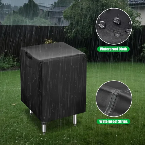 Vista 5 de Cubierta de mesa de preparación al aire libre, 24 pulgadas, impermeable, de acero inoxidable, para patio, cocina, parrilla, barbacoa, mesa
