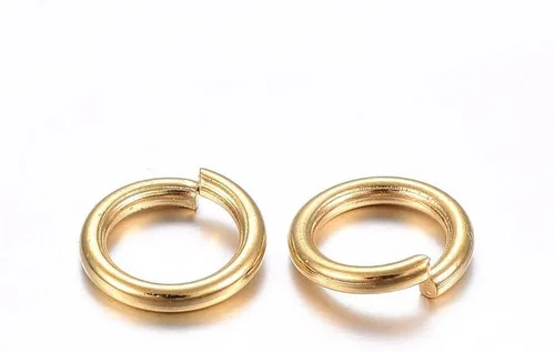 Vista 38 de HDSupplies 100 anillos de acero inoxidable 304 en tono negro, calibre 18 de 0.236 in (0.039 pulgadas de grosor)
