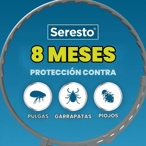 Vista 3 de Seresto Collars for Large Dog Over 18 lbs. & Small Dog Under 18 lbs Vet-Recommended For Flea & Tick Treatment & Prevention 8 Months Protection Each