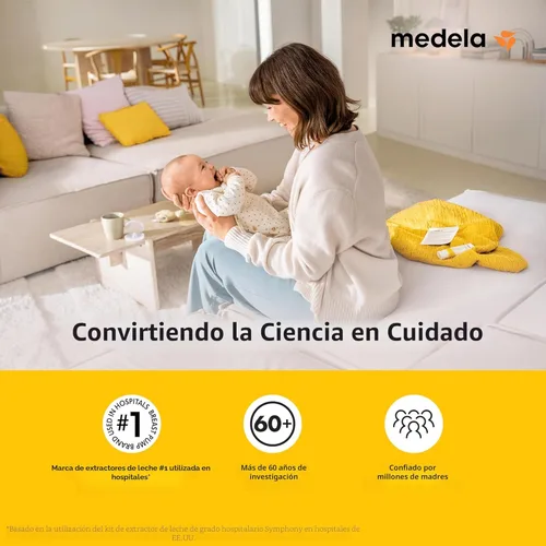 Vista 10 de Vasos de colección manos libres Medela, compatibles con los extractores de leche Freestyle Flex, Pump in Style con MaxFlow y Swing Maxi eléctricos
