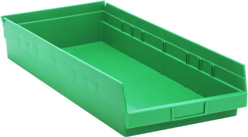 Vista 7 de Quantum qsb116bk Negro Economía Shelf Bin, 23 – 5/8" X 11 – 1/8" x 4" Tamaño (Pack de 6)