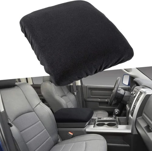 Vista 2 de E-cowlboy cubierta para consola de apoyabrazos central para camionetas Pickup Dodge Ram 1500 2500 3500 4500 5500.