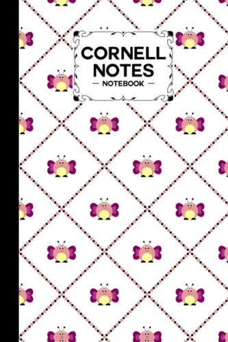 Cornell Notes Notebook Butterflies Cover Cornell Notes Notebook, Cornell Note Paper Notebook, Cornell Paper, Organizing Notes System, Note Taking -