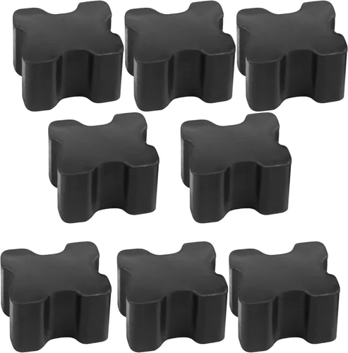 Vista 2 de 8 espaciadores de resorte helicoidal de goma, kit de refuerzo de resorte helicoidal frontal resistente para elevación de resorte helicoidal de 1 a