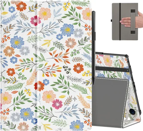 Vista 14 de Funda para la nueva Amazon Fire HD 10 (solo apta para la 11ª generación, lanzamiento 2021) y la tablet Fire HD 10 Plus, funda plegable y delgada