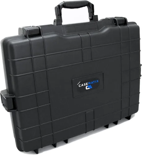 Vista 8 de CASEMATIX Funda rígida impermeable para laptop de 15.6 a 17 pulgadas, compatible con laptops Razer Blade Gaming 17, Stealth y más accesorios